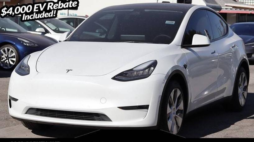 TESLA MODEL Y 2022 7SAYGDEE1NF346189 image